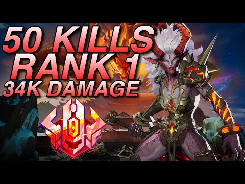 Marvel Rivals - RANK 1 Magik DROPS 50 Kills In Top 500