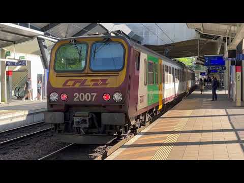 Trens em torno de Luxemburgo