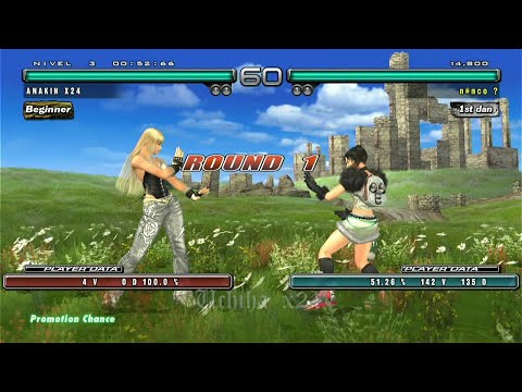31_3 Lili Rochefort vs Xiaoyu Ling Ryona - Tekken 5 Dark Resurrection PS3 HD 2022 ( Uchiha x24 )