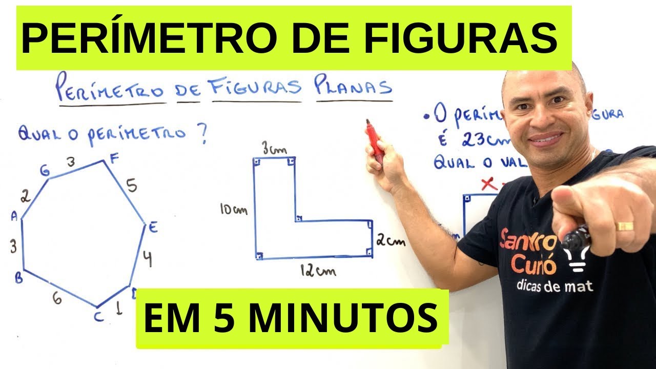 RÁPIDO e FÁCIL | PERÍMETRO DE FIGURAS PLANAS