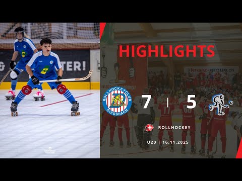 U20 Highlights - RHC Diessbach vs Montreux HC - 16.11.2025