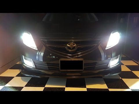 LED headlights conversion / Mazda 6 2009-2013