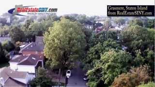preview picture of video 'From Above: Grasmere, Staten Island'