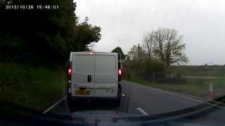 preview picture of video 'SWANSEA CITY AFC - VX06LBZ - Hope not all SWANS AFC supporters drive like this idiot! VX06LBZ'