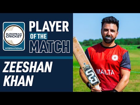 POTM Match 1: Z.Khan - EST vs MLT | ECI Estonia-Malta | 25 May 2024 | ECI24.030
