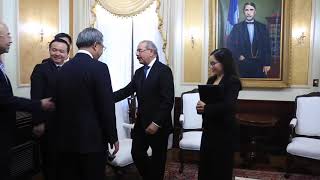 Viceprimer ministro de China se encuentra reunido con el presidente Danilo Medina