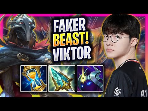 FAKER IS A BEAST WITH VIKTOR! - T1 Faker Plays Viktor MID vs Lucian! | Season 2025