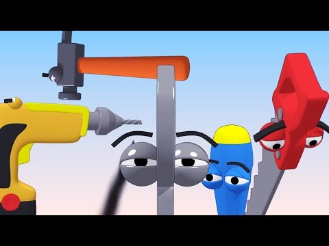 FUNNY TOOLS for Kids (ep.1) - Let´s Meet the FUNNY TOOLS ! - AApV