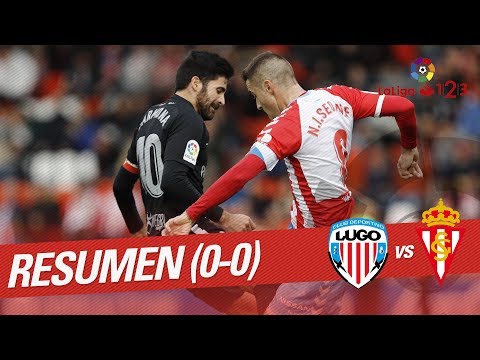 Resumen de CD Lugo vs Real Sporting (0-0)
