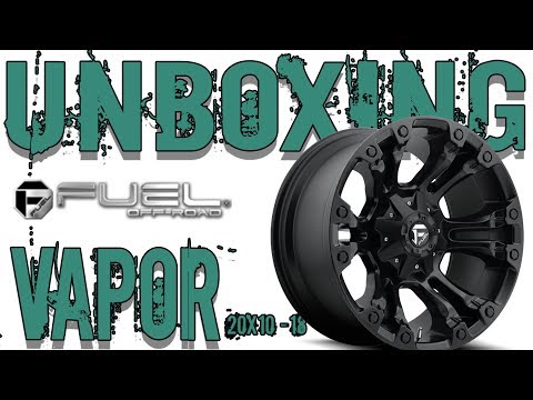 Fuel Offroad Vapor 20x10 -18 Wheel Rim Unboxing
