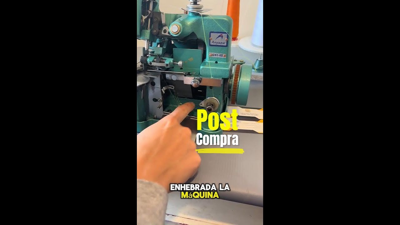Cómo unir hilos en la Overlock