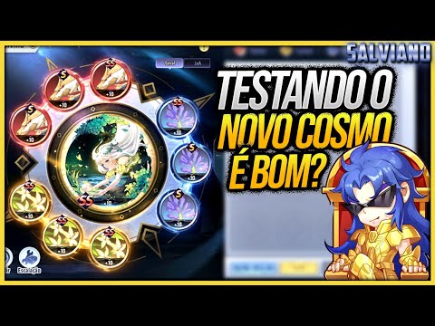 Testando o Novo Cosmo Lendário Mirra, Vale Apena em quais Personagens? - Saint Seiya: Awakening