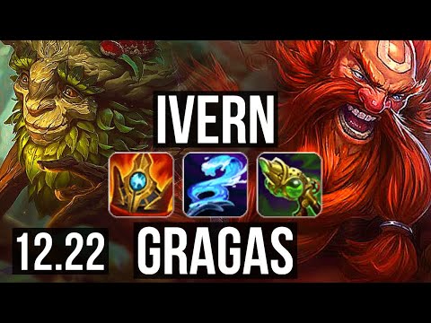 IVERN vs GRAGAS (JNG) | 3/2/22, 1.0M mastery, 300+ games | KR Diamond | 12.22