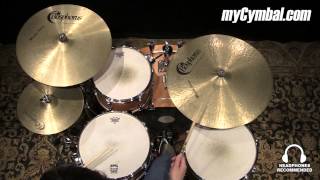Video thumbnail for Used Bosphorus 22" Master Series Ride Cymbal (UM22R-1040314G) by Memphis Drum Shop