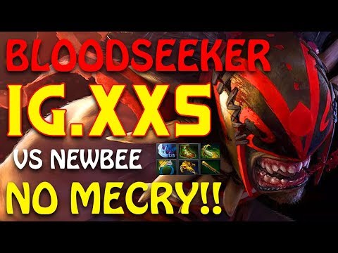 iG.Xxs - Bloodseeker Speed Farming vs Newbee - DOTA 2