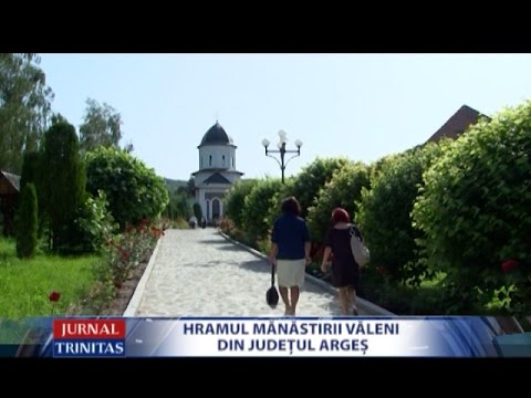 Hramul Mănăstirii Văleni din județul Argeș