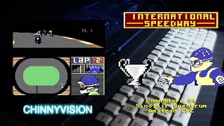 ChinnyVision - Ep 462 - International Speedway - C64, Spectrum, Amstrad CPC