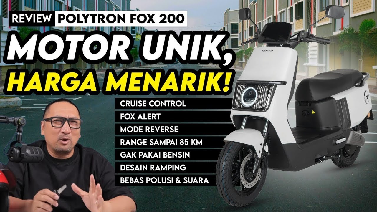 11 jt-an, Punya Cruise Control dan Alarm Kalo Salah Belok! - Review Polytron Fox 200
