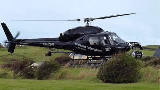 preview picture of video 'Off Airport - Eurocopter AS355 at Doolin (Co. Clare, Ireland)'