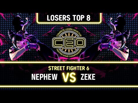 CEO 2023 SF6 TOP 8 LOSERS - NEPHEW VS ZEKE