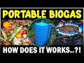 Portable Biogas Plant How Does It Works How To Make Biogas At Home