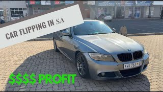 FLIPPING A BMW FOR PROFIT IN SOUTH AFRICA !!! BUYING FIXING SELLING