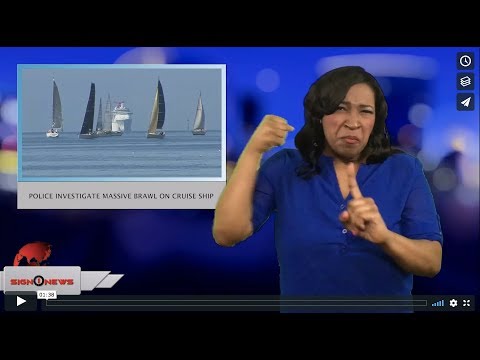 Police investigate massive brawl on cruise ship (ASL - 2.18.18)