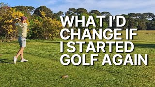 What I Wish I Knew When I Started Golf