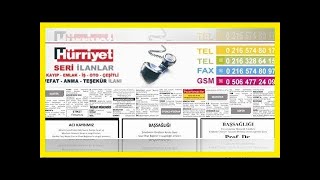 Hürriyet reklam servisi ilan servisi ile artık ilan vermek çok kolay