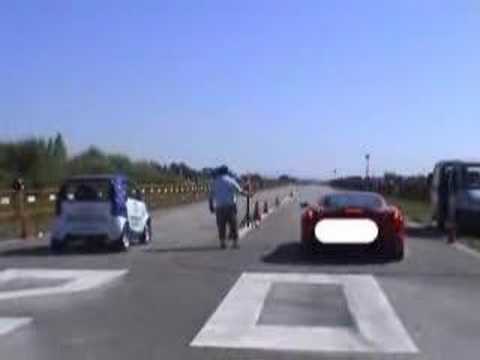 Smart vs. Ferrari