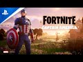 Fortnite | Captain America Outfit | PS4