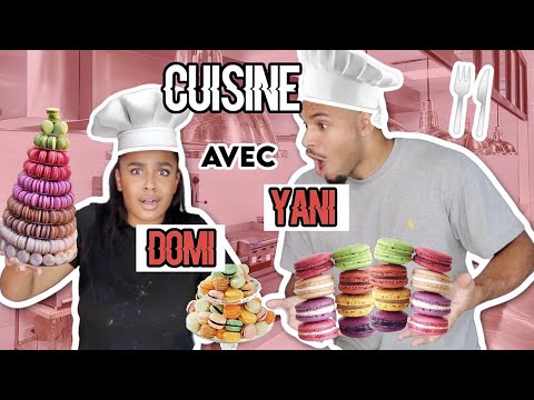 THE WORST PASTRY CHEFS! 😱😂🔥 THE MACARONS OF HESS (YANISSA IS IN PLS) COOK WITH DOMI & YANI
