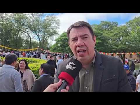 Inauguración de pavimento y anuncio de viviendas en el aniversario 126 de Nueva Pompeya.