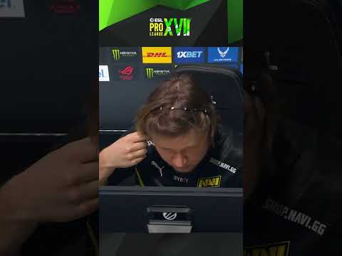 Only S1mple would end a series like THIS