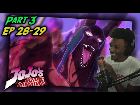 ANUBIS HAS A NICE STAND! | JoJo's Bizarre Adventure Part 3 Ep 28-29 REACTION |
