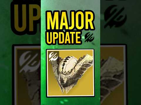 Bungie Made a MISTAKE (Secret Weapon & Major Update for Destiny 2)