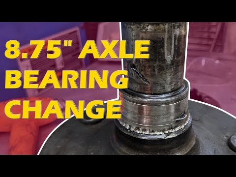 Changing a Mopar 8.75" Axle Bearing