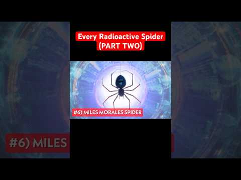 Every Radioactive Spider from the Spider-Verse (part 2) #spiderman #shorts #spiderverse