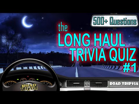 600+ Trivia Questions - Random Knowledge - Good mix/Easy and Hard - (Long Haul #1)