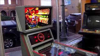 Bally's 1982 Rapid Fire Arcade Game - Williams Hyperball Xerox!  Not A Pinball Macine!