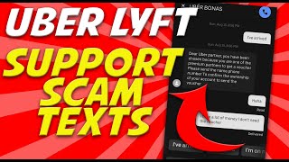 NEW Uber And Lyft Support Scam Texts To Watch Out For!