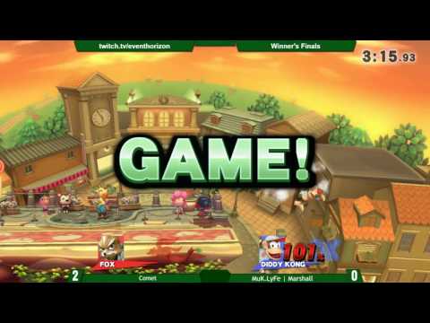 Construct 61 - Comet vs MuKLyFe Marshall - Smash 4 WF