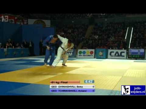 Beka Gviniashvili (GEO) - Avtandil Tchrikishvili (GEO) [-81kg] final