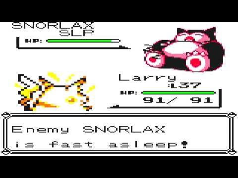 Lets Play Pokémon Yellow [13] - Avétar: The Legend of Catching this @#$!%^* Snorlax!
