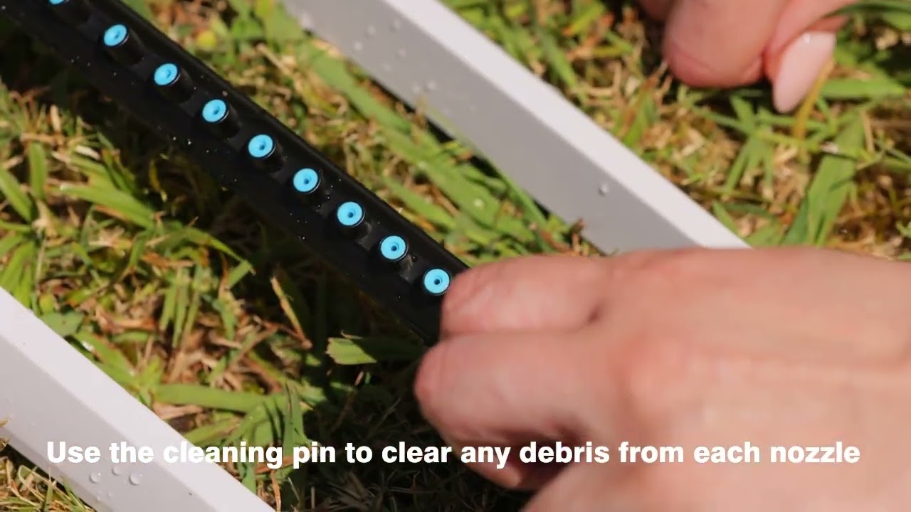 How to clean Oscillating Barrel Sprinkler