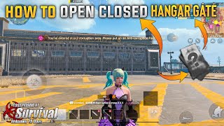 How to Open a Closed Hanger Gate in Airport Last Island Of Survival