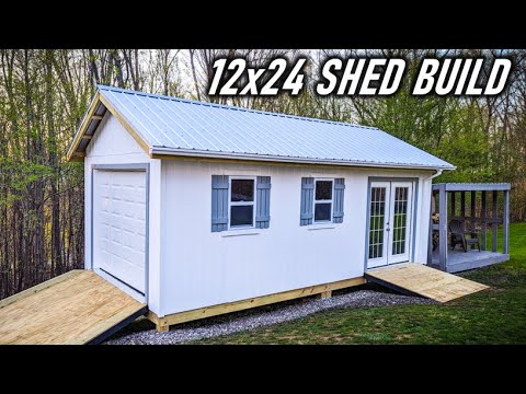 Shed Build Time Lapse (500  Hours)
