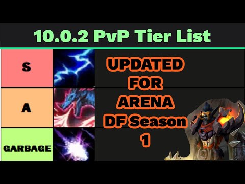 10.0.2 Dragonflight Season 1 PvP Tier List EVERY Spec