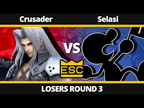 ESC 9 Losers Round 3 - Crusader Vs. Selasi - SSBU Tournament