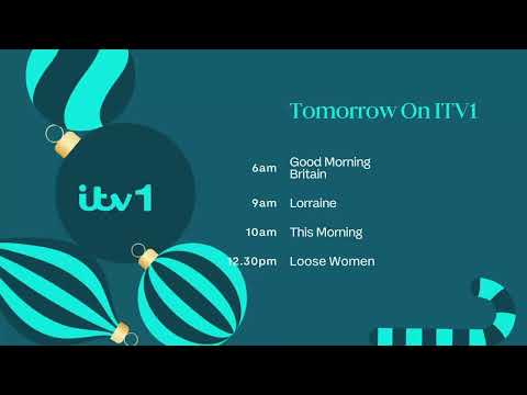 ITV1 - Christmas - Menu - Quadruple Programme Promotion